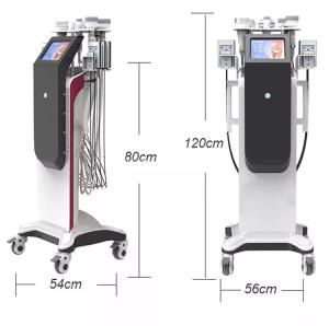 Quality 9 in 1 Vacuum Cavitation System Type and Weight Loss radio frequency lipolaser cavitation rf slimming beauty machine wholesale