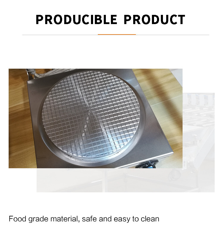 Electric Waffle Ice Cream Cone Making Machine For Restaurant