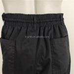 Kitchen Chef Work Pants Breathable Restaurant Black Chef Pants