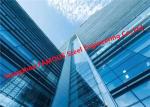 Insulated 4mm 6A 4mm Low E Glass Curtain Wall Light Transmittance Anti