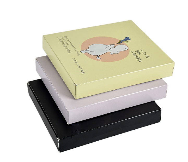 Square Custom Plated Size Folding Facial Mask Box for Cosmetic Skincare Packaging