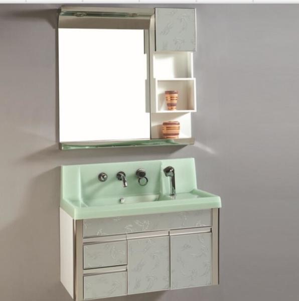 90 X48/cm PVC bathroom cabinet / wall cabinet / hanging cabinet / white color