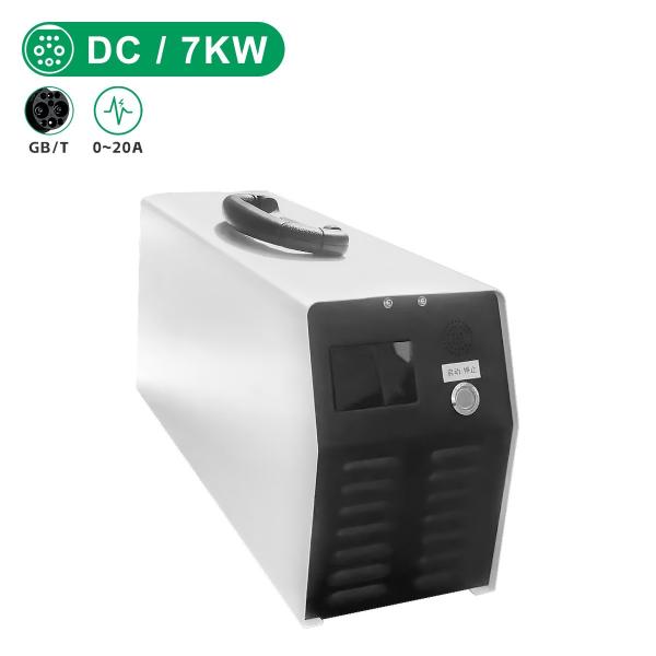 E-Mingze Hogar portatil ev estacion de carga 7kw movil dc rapido cargador de