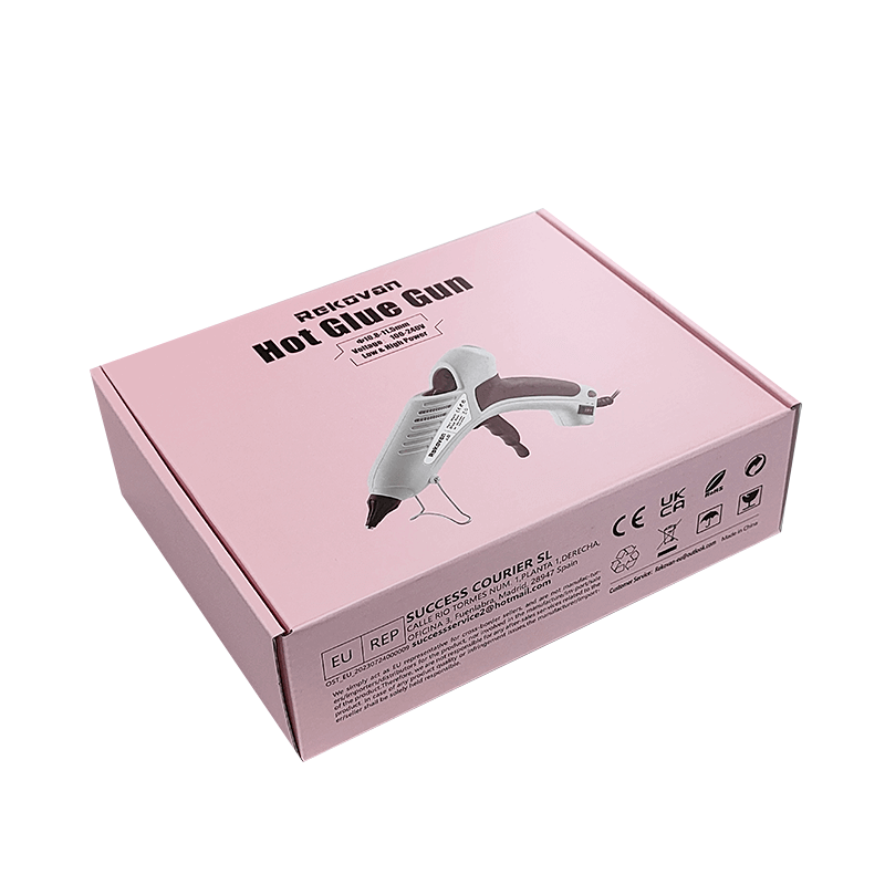 Recyclable Mailer Shipping Boxes Flat Packed Kraft Corrugated Mailer Boxes