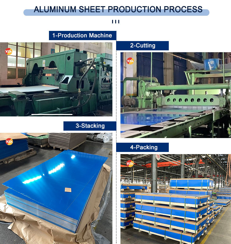 Polished Alloy Aluminum Sheet Plate 3 5 6 8 Series 10mm