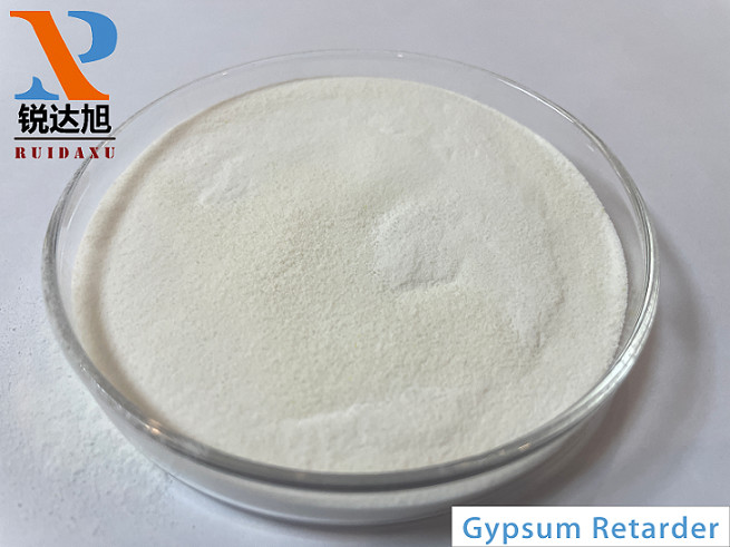 Gypsum retarder with excellent alkaline resistance for gypsum and cement, gypsum and lime calcium system