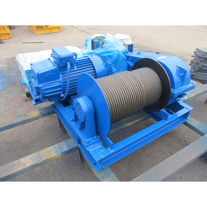 High Speed Electric Wire Rope Winch 5 Ton