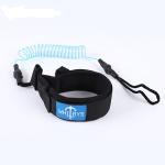 Adjustable Kayak Safety Equipment , Coiled Kayak Rescue Gear Arm Leash