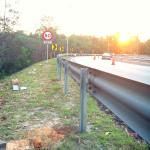 Stainless Steel Hot Dip Galvanized Z Post for Road Safety and Corrosion