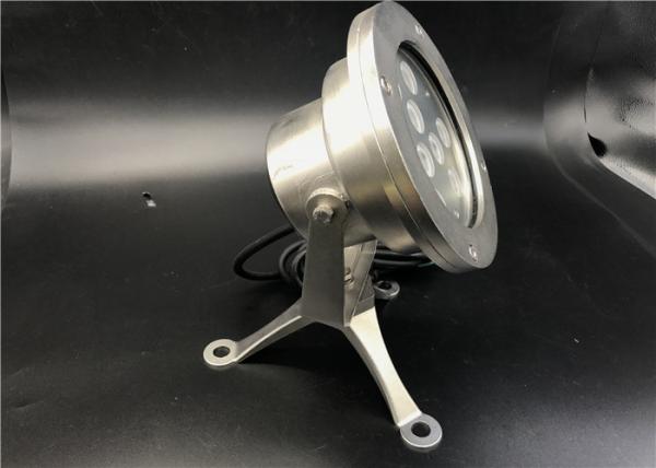 Ra80 LED Underwater Spotlight With 304 Stainless Steel Tri - Pod Adjustable