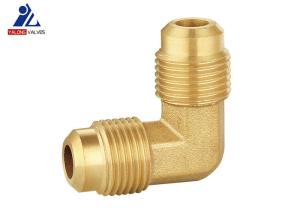 Quality Male Connector 1/2 &quot; X 5/8 &quot; Threaded Brass Fittings Brass Elbow Fittings wholesale