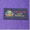 Buy cheap OEM Garment Luxury Custom Apparel Tags Black Polyester Square Sew In Name Labels from wholesalers