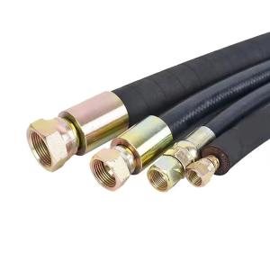 Quality Two Layers Hydraulic Oil Pipe Fittings Braided With Crimping Tool Crimper wholesale