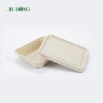 Recycled Waterproof Bagasse Food Packaging Biodegradable Paper Box OEM ODM