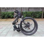 21Speed 24 Inch Folding Electric Bike IP54 Waterproof With 19mm Rims
