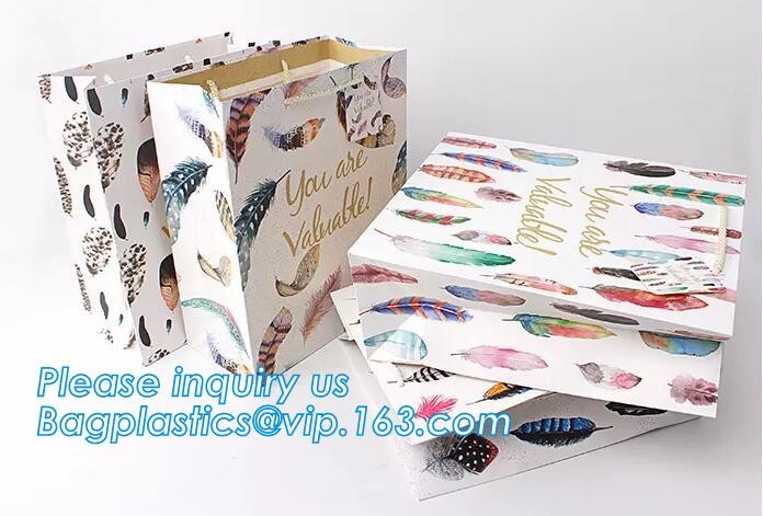 Foldable Custom Printed Gift Paper Bag Recycled Paper Bag Luxury,Promotional Printed Gift Paper Bag,Printed Gift Bag Pap
