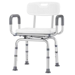 Quality Adjustable Swivel Shower Stool Portable Safety Rotating Shower Chair wholesale