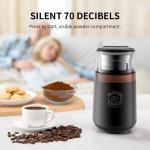 64dB Press Lid Multi Functional Grinder Grinder , Grains French Press Espresso