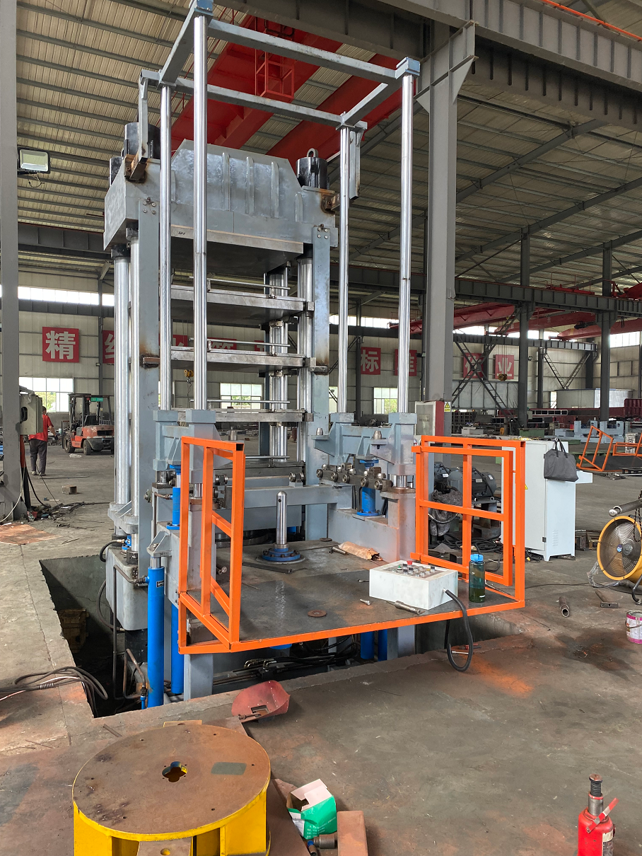 Vulcanizer for Aeril Work Platform Tyre Rubber Solid Tyre Tires Press Hot Press Machine