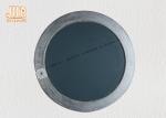 Pratical Glass Framed Fiberglass Wall Mounted Vanity Mirror Round Shape