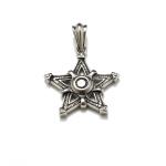 Custom fashion jewelry stainless steel necklace star pendant necklace