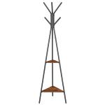 Metal Coat Rack for Sale, Industrial Hallway Coat Rack, Coat Stand with Shelf,