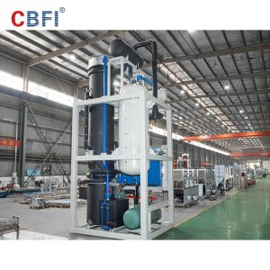 Quality R404a 1 5 10 Ton Ice Cube Maker Tube Ice Making Machine Philippines For Ice Plant wholesale