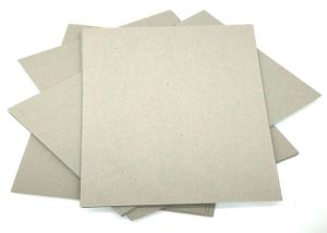 Quality 2 mm 1250gsm Thick Paper Grey Cardboard Sheets Professional Grade - A wholesale