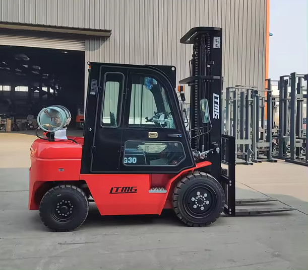 Propane LPG And Gasoline Gas Forklift 3.5 Ton 3 Ton 2.5 Ton 2 Ton With Cabin