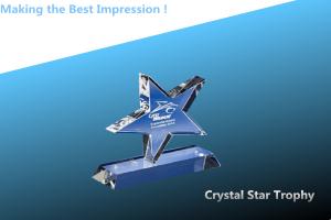 Quality CRYSTAL STAR AWARD/CRYSTAL STAR TROPHY/2D CRYSTAL STAR/BLANK CRYSTAL STAR AWARD/3D AWARD wholesale