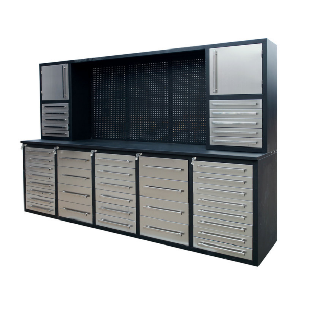 Cabinet Steel 48" Job Box for Workshop Durable Iron Heavy Duty Metal Storage Tool Box