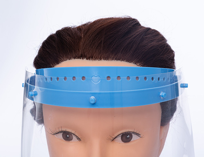 Disposable Medical Protective Face Shield PET And PC Material