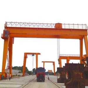 Quality 20 Ton 32 Ton Double Girder A Type Movable Gantry Crane For Shipyard And Port wholesale
