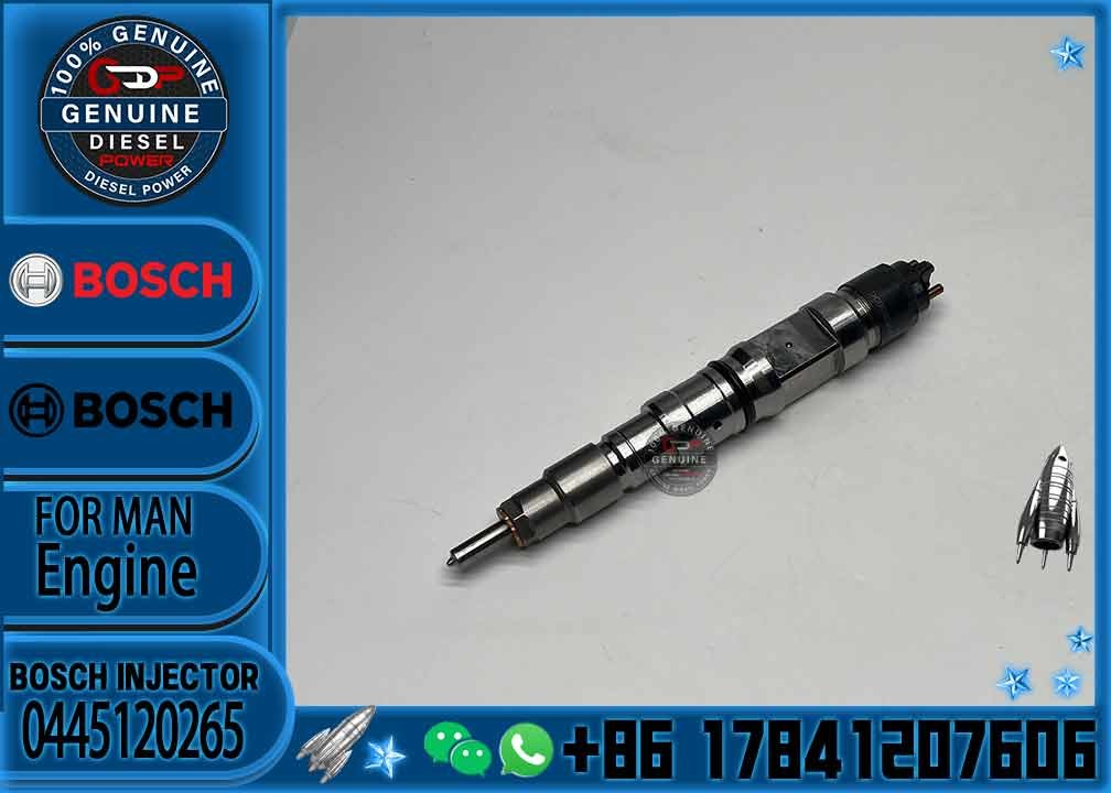 612630090001 612630090028 Common Rail Fuel Injector 0445120266 0445120265