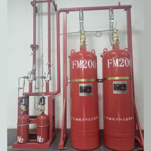 Quality Outdoor FM200 Fire Suppression System Gaseous With Rapid Activation wholesale