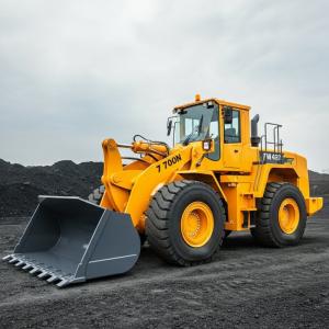 Quality 7 Ton 6m3 LW700KN Large Coal Compact Front End Loader With 26.5R25 Tyres wholesale