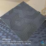 Polypropylene Garage Floor Tiles 2500Lbs Interlocking Garage Flooring Chemical
