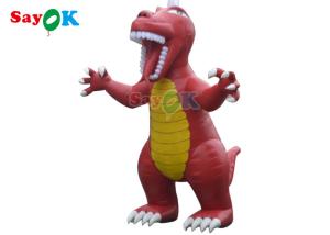 Quality PVC Tarpaulin Giant Inflatable Raptor Dinosaur Air Balloon Dinosaur wholesale