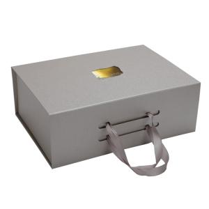 Quality Custom Printing Logo Rigid Cardboard Gift Box Collapsible With Magnetic Closure wholesale