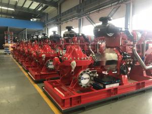 Quality 1000 GPM 175PSI FIRE DIESEL ENGINE MOTOR / FIRE PUMP AND JOCKEY PUMP ELECTRIC DIESEL JOCKEY FIRE FIGHTING PUMP wholesale