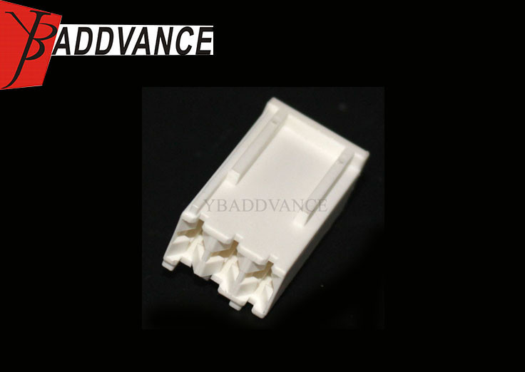 3 Pin White Female Unsealed Automotive Wiring Harness Connectors As Car Accessories