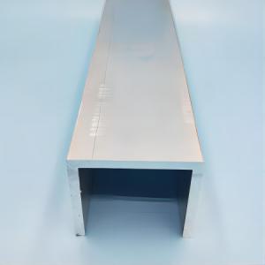 Quality AISI 7075 Anodised Aluminium U Channel Profile 6mm Widely Use wholesale