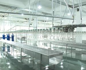 Quality 7.5KW Poultry Slaughtering Line Automatic HJ-TSSB 2480*1340*1480mm wholesale