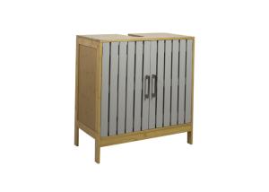 Quality Painting BSCI H50cm Kd Bamboo Frame Bathroom Sink Cabinet wholesale
