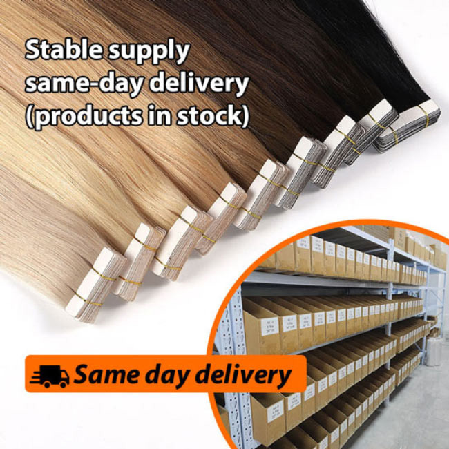 Bulk Double Drawn Tape In Human Hair Extensions 100% Remy Virgin Mini Tape For Braiding