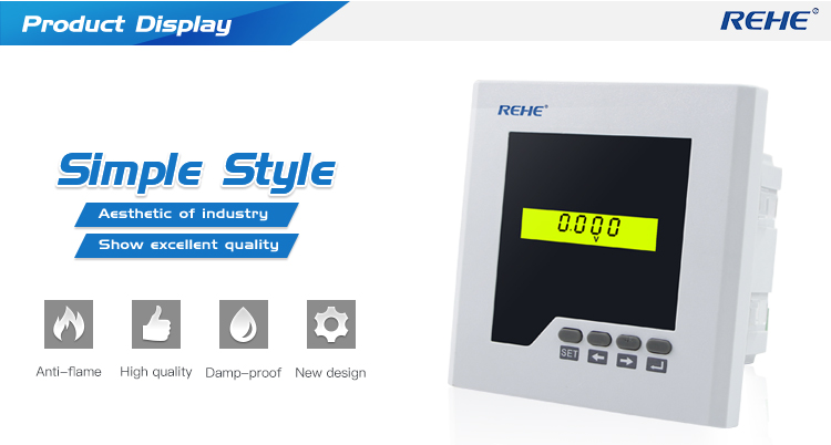 Superior Quality AC/DC Power Supply LCD Intelligent Single Phase Multi-function Power Meter