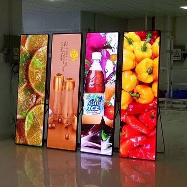 WIFI 4G P1.875 Advertising HD Digital Display Exhibition Led Poster