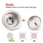 Commercial Sink Basket Replacement Sink Basket Replacement For 3-1/2 Inch
