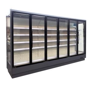 Quality Commercial Display Cooler Multideck With Transparent Glass Endpanels wholesale
