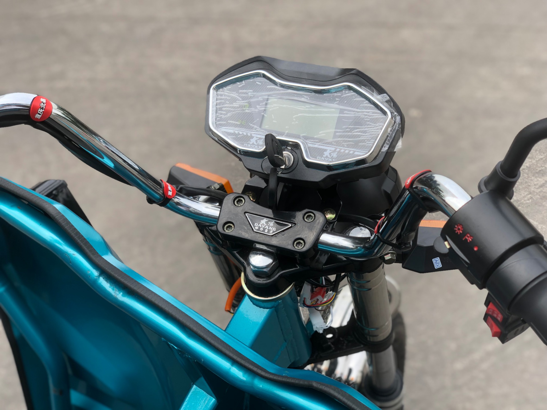 18-Level Controller 1000W Three Wheel Electric Scooter Tricycle For Adult Blue
